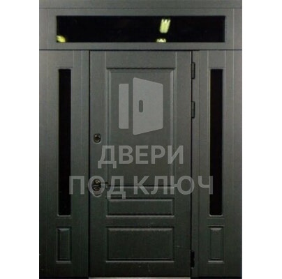 Трехстворчатая премиум стальная дверь ДПК-12620